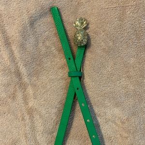 Charming Charlie Pineapple Belt